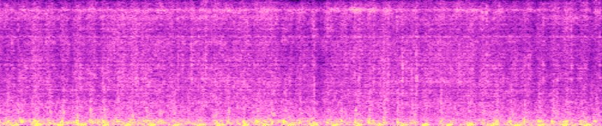 output spectrogram