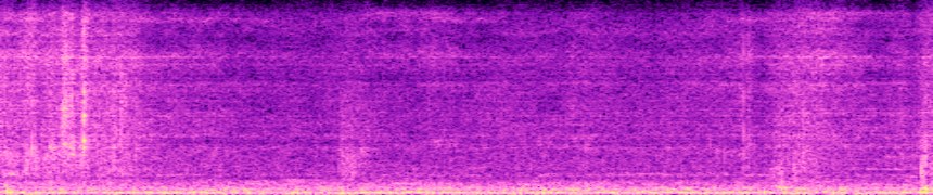 output spectrogram