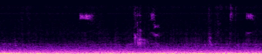 output spectrogram