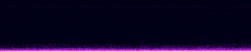 output spectrogram